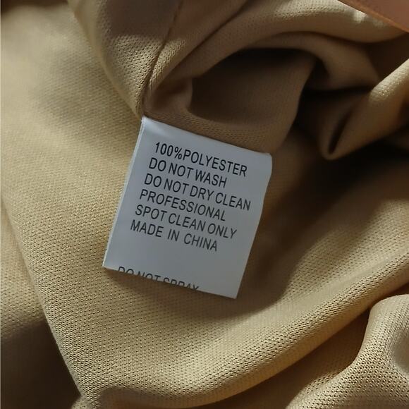 Mac Duggal Formal Evening Gown Womens Plus 16W Silver Maxi Dress Wedding Party - Picture 11 of 12